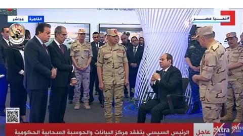 الرئيس السيسى يؤكد تضامن مصر الكامل ودعمها