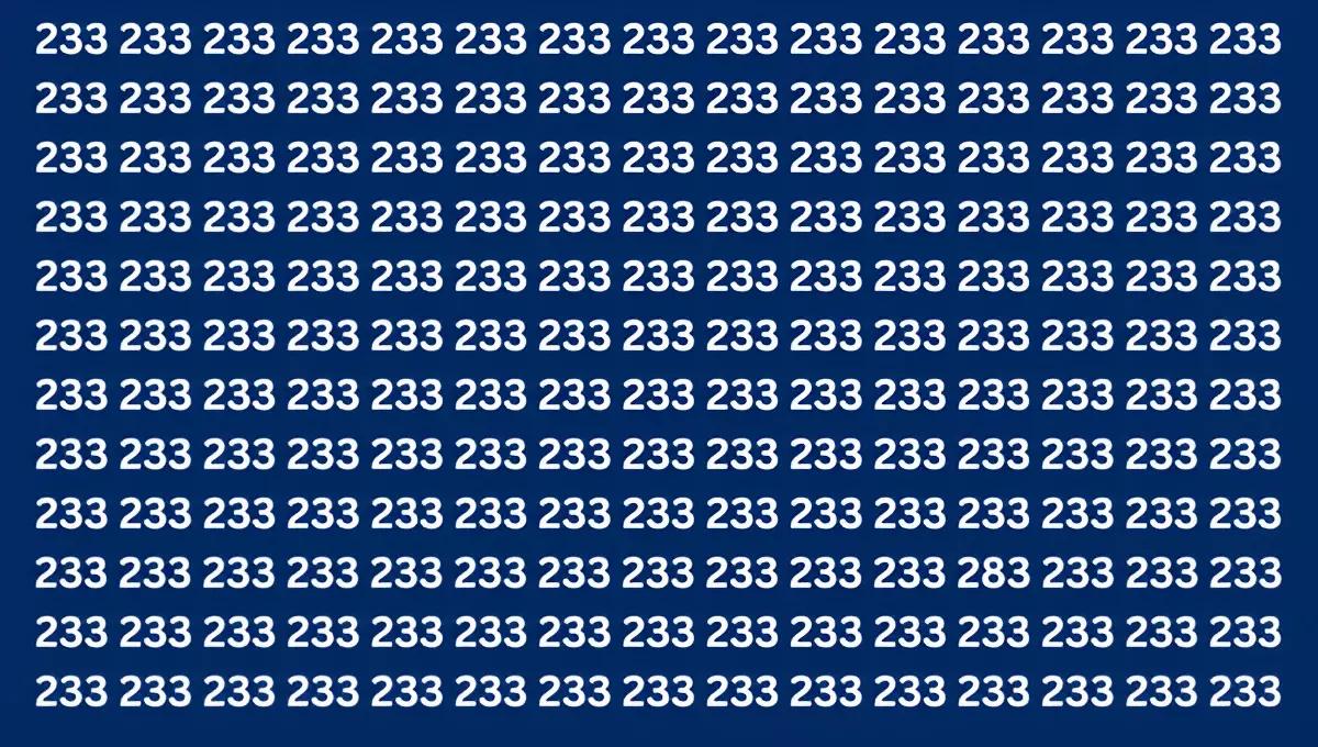 تحدي بصري.. اعثر على الرقم الفريد الوحيد في صورة الرقم المكرر في غضون 7 ثوان