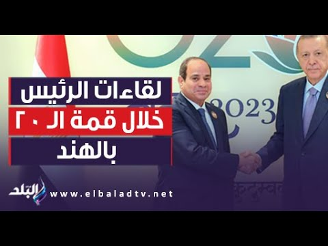 متحدث الرئاسة المصرية يكشف تفاصيل لقاءات الرئيس