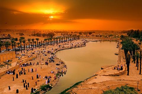 - صورة 3 - السياحة في السعودية | مدينة الرياض | وادي حنيفة